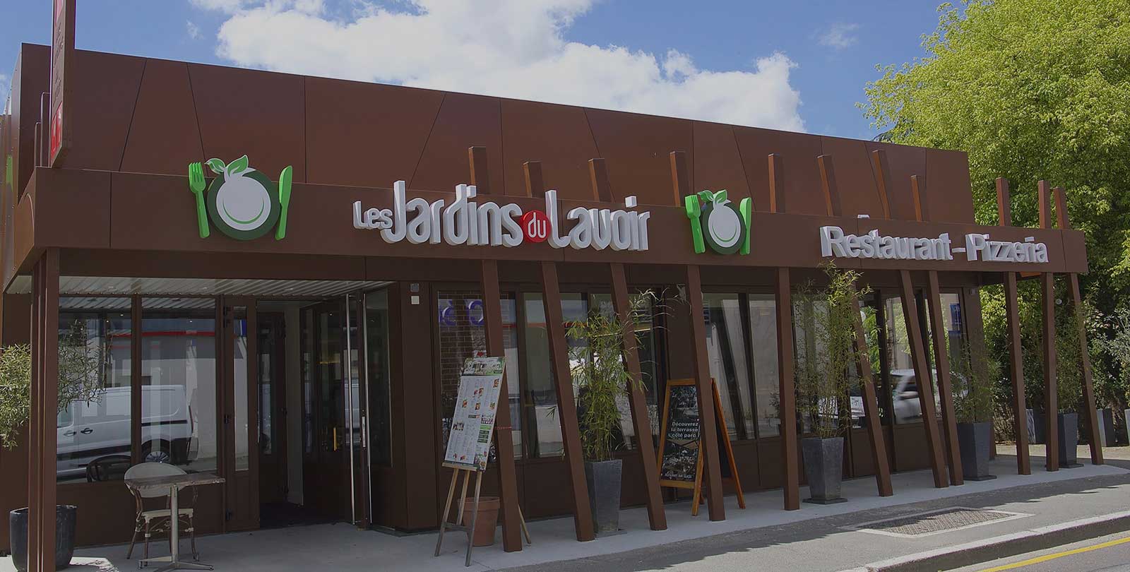 Restaurant pizzeria “Les Jardins du Lavoir” aux Herbiers Les Jardins du Lavoir